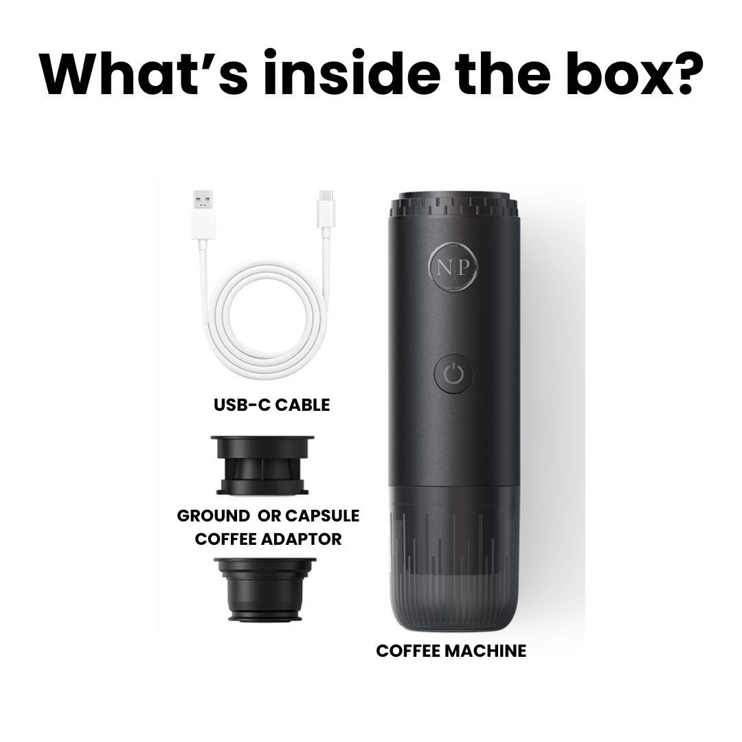 Noir Press- Portable Espresso Machine