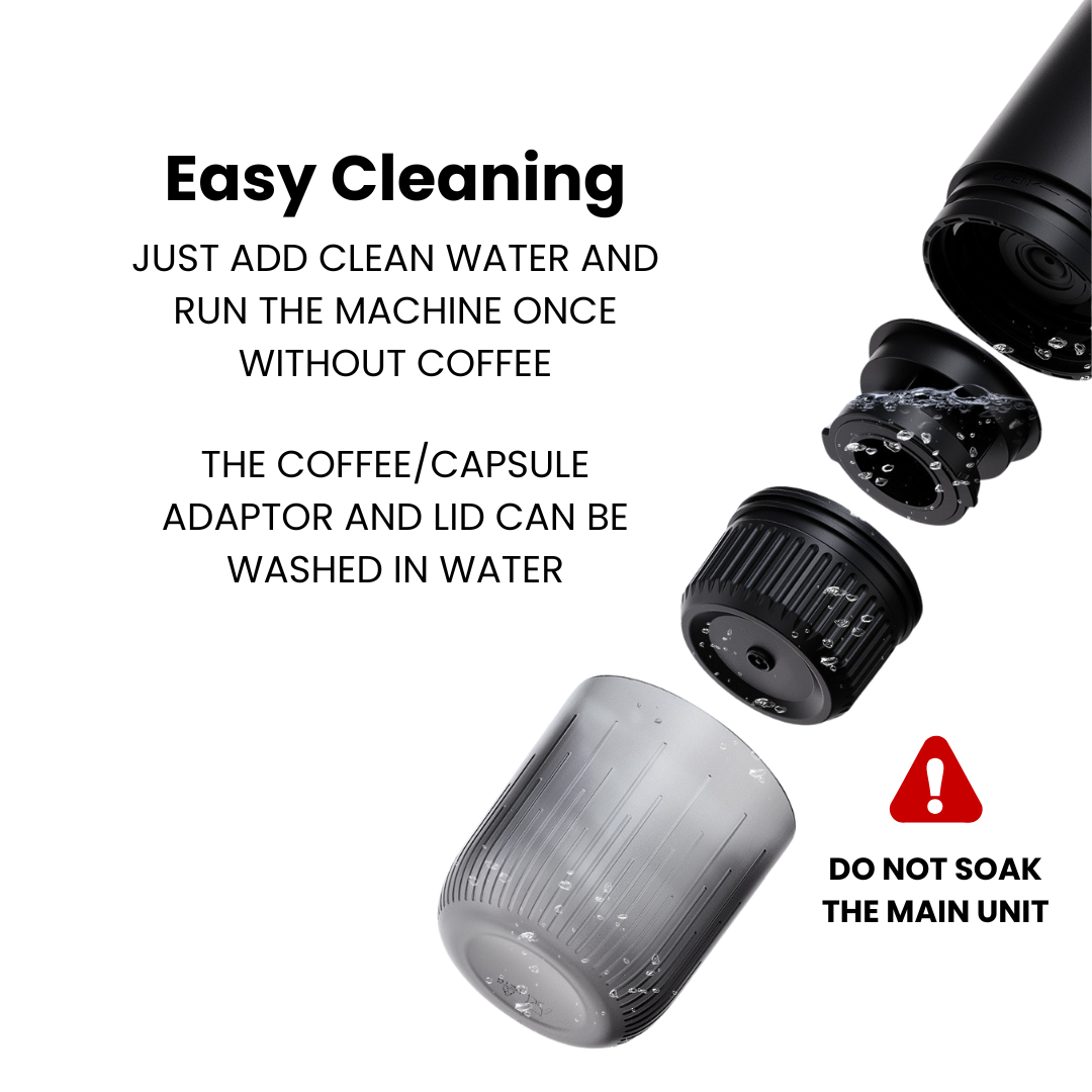 Noir Press- Portable Espresso Machine